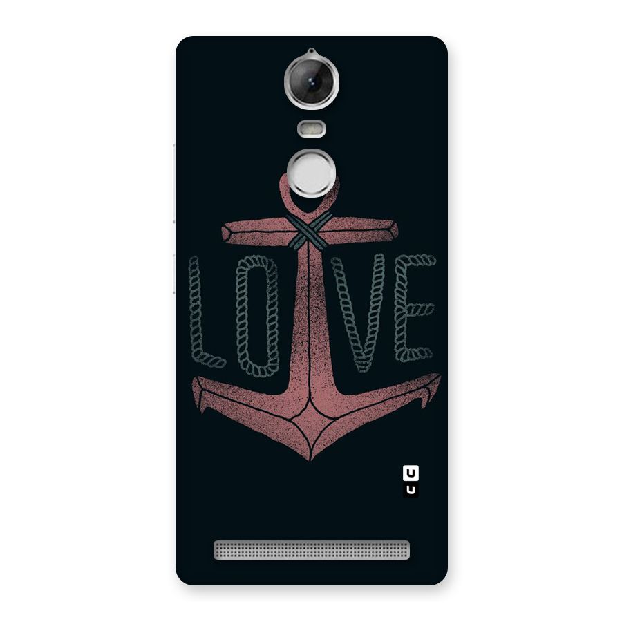 Love Anchor Form Back Case for Vibe K5 Note