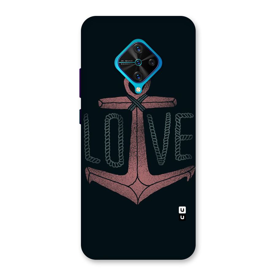 Love Anchor Form Back Case for Vivo S1 Pro