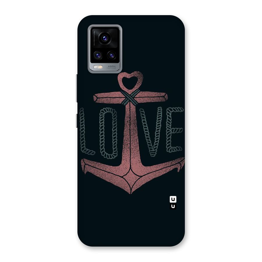 Love Anchor Form Back Case for Vivo V20