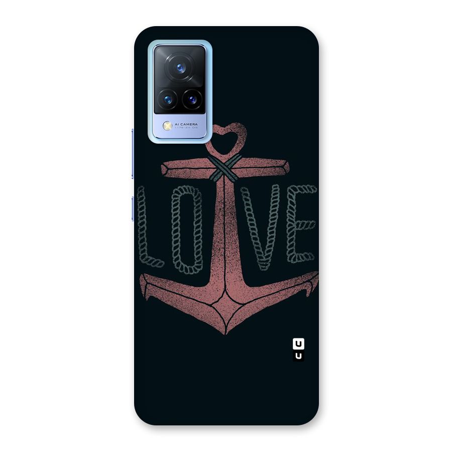 Love Anchor Form Back Case for Vivo V21 5G