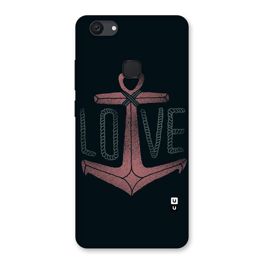 Love Anchor Form Back Case for Vivo V7 Plus