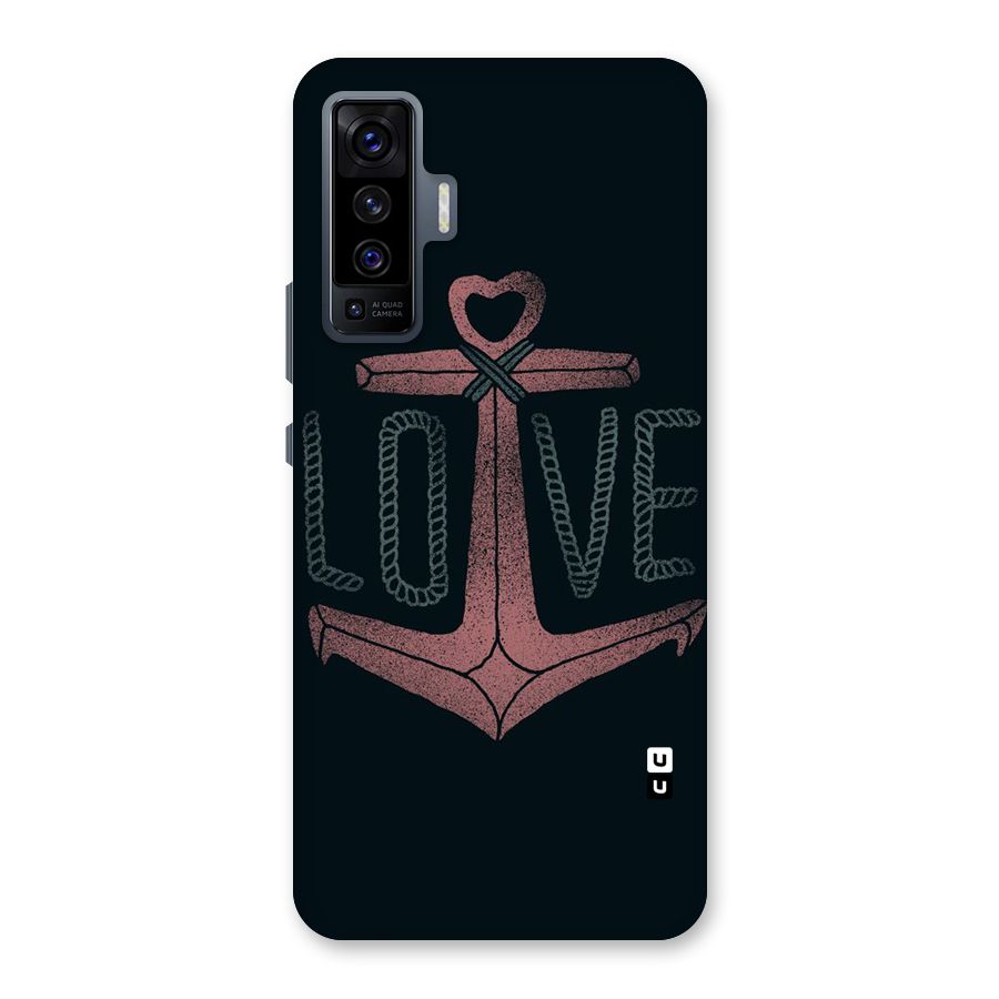Love Anchor Form Back Case for Vivo X50