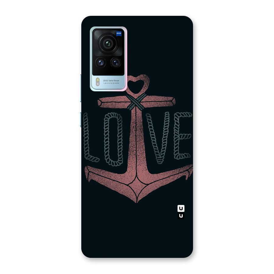 Love Anchor Form Back Case for Vivo X60 Pro