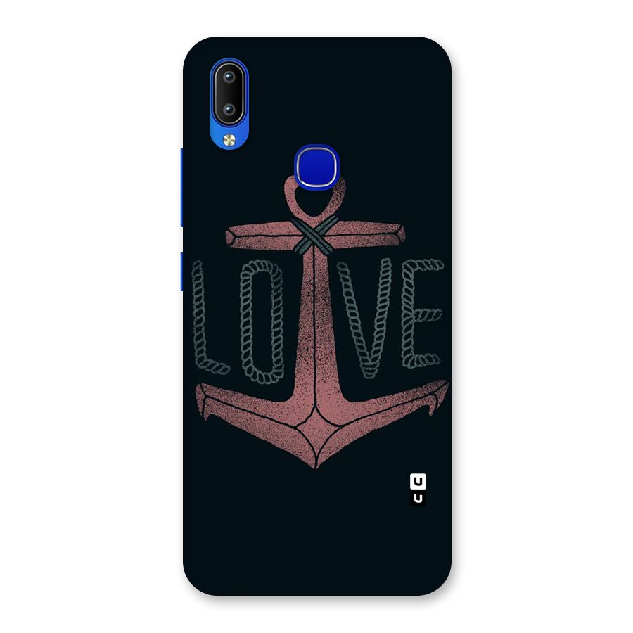 Love Anchor Form Back Case for Vivo Y91