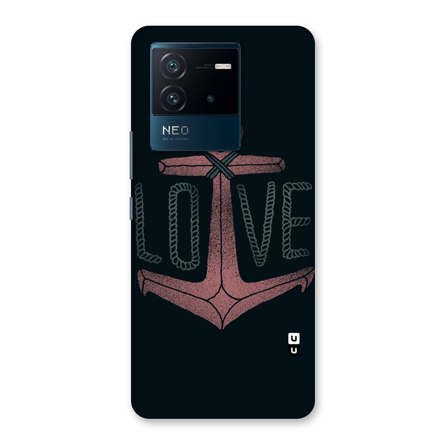 Love Anchor Form Back Case for Vivo iQOO Neo 6 5G