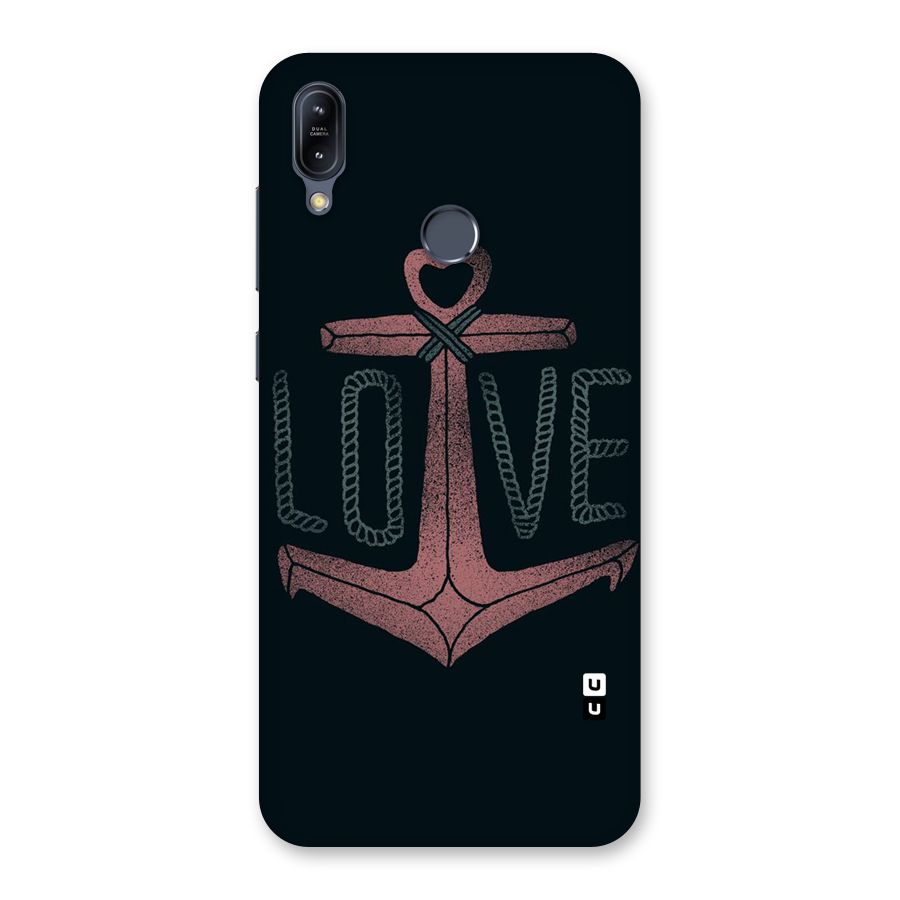 Love Anchor Form Back Case for Zenfone Max M2