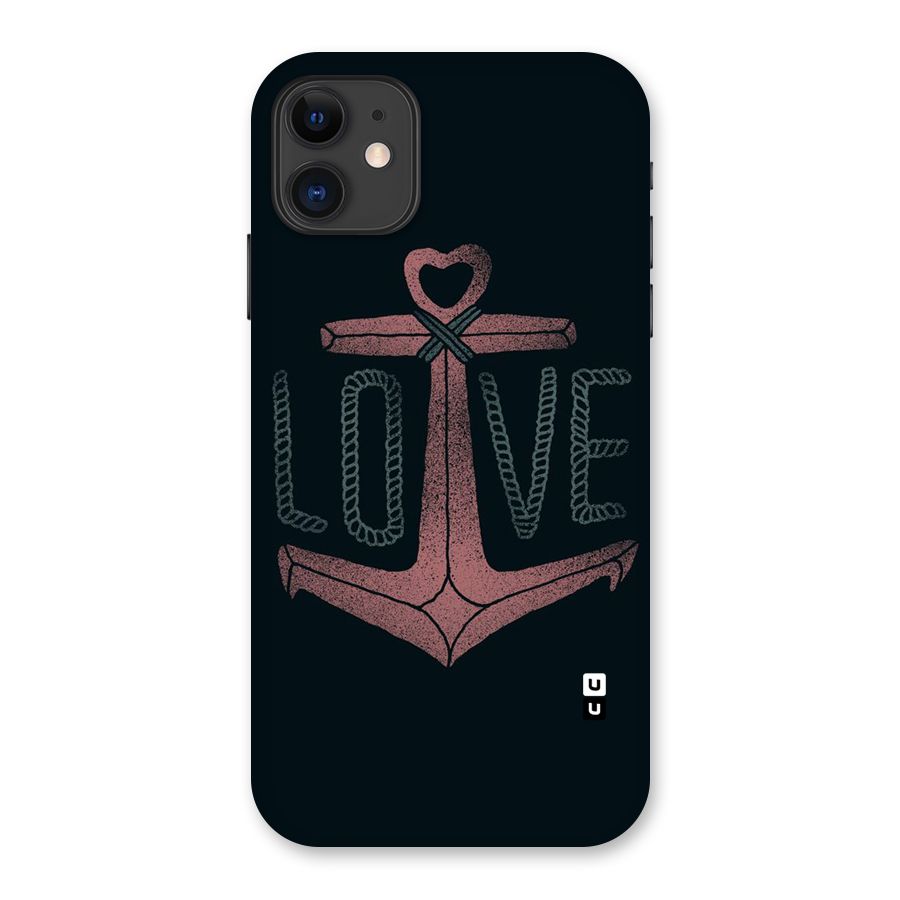 Love Anchor Form Back Case for iPhone 11