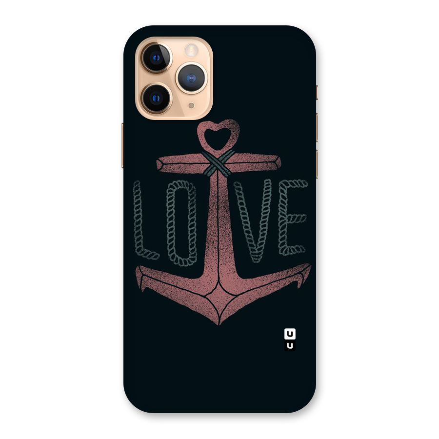 Love Anchor Form Back Case for iPhone 11 Pro