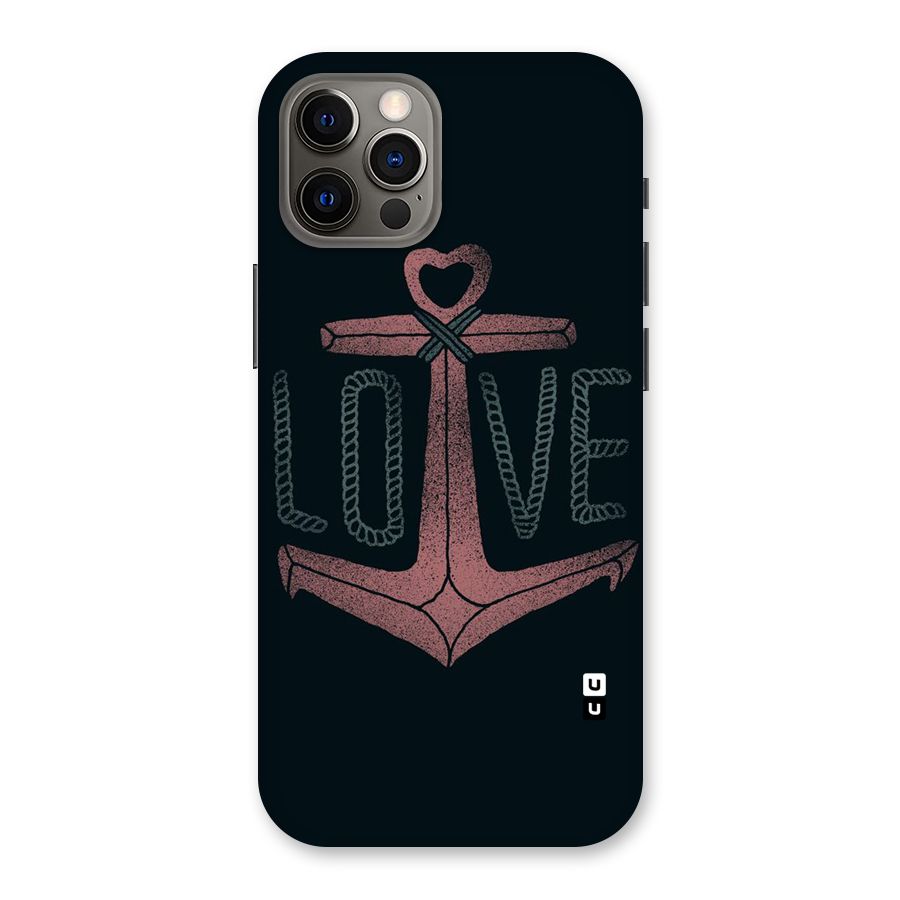 Love Anchor Form Back Case for iPhone 12 Pro