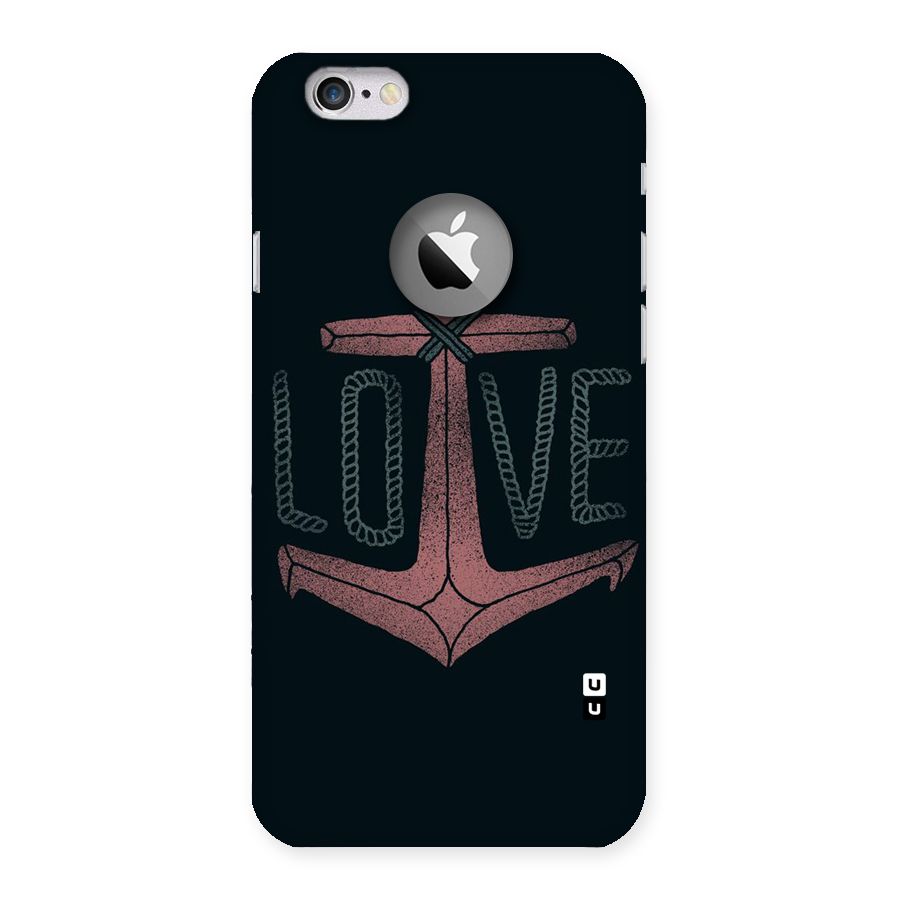 Love Anchor Form Back Case for iPhone 6 Logo Cut