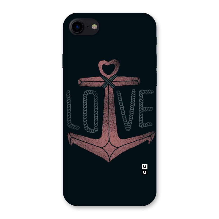 Love Anchor Form Back Case for iPhone SE 2020