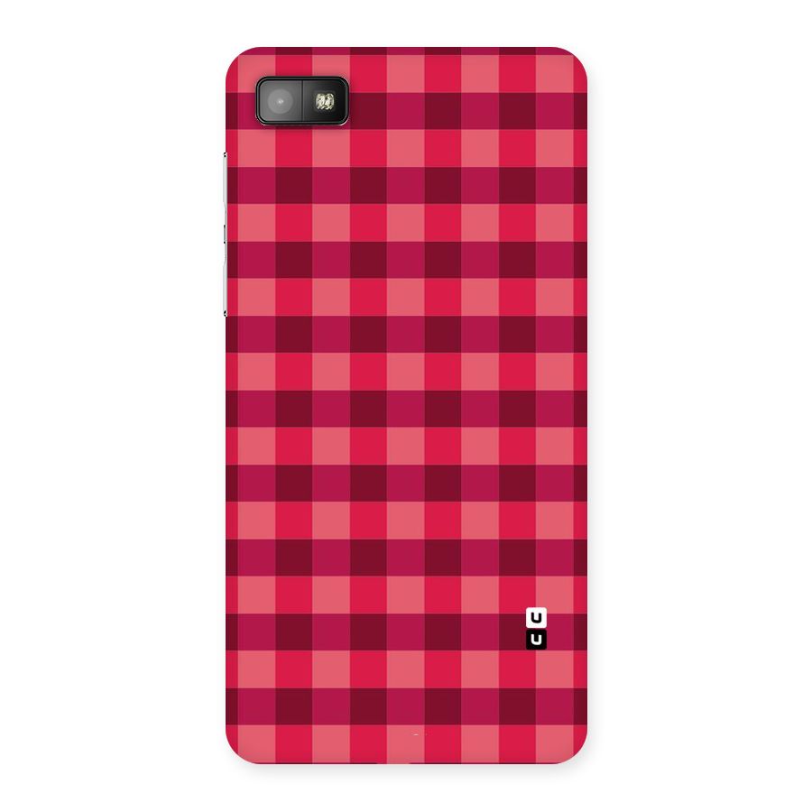 Love Checks Back Case for Blackberry Z10