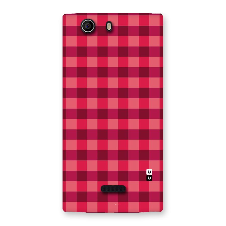 Love Checks Back Case for Canvas Nitro 2 E311