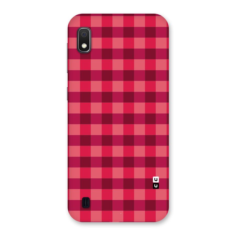 Love Checks Back Case for Galaxy A10
