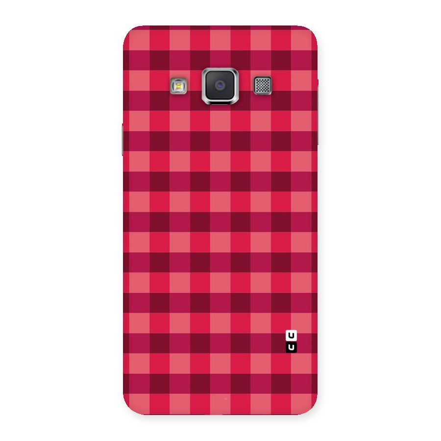Love Checks Back Case for Galaxy A3