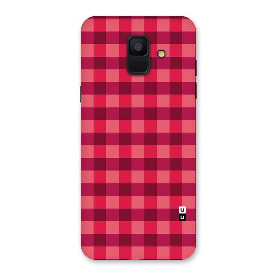Love Checks Back Case for Galaxy A6 (2018)