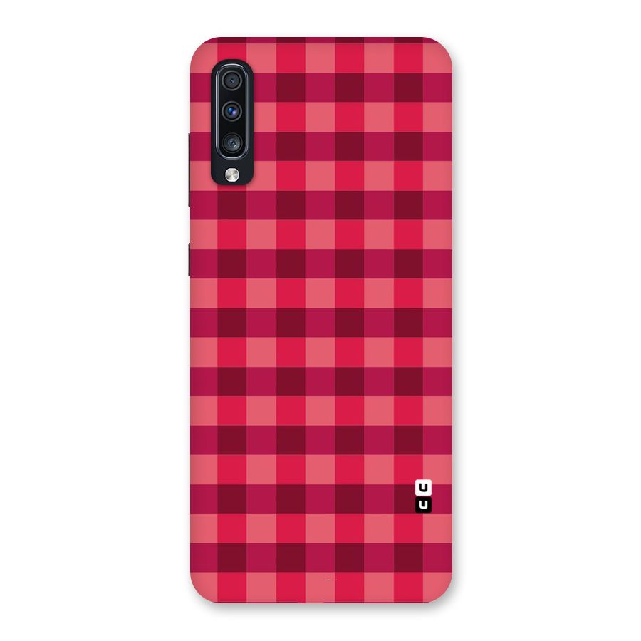 Love Checks Back Case for Galaxy A70