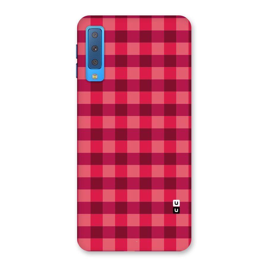 Love Checks Back Case for Galaxy A7 (2018)
