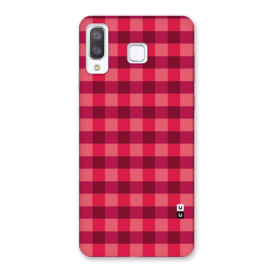 Love Checks Back Case for Galaxy A8 Star
