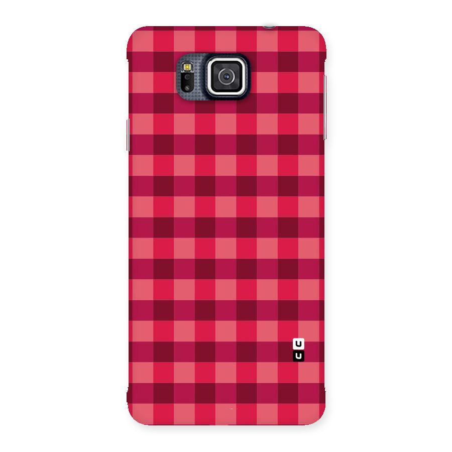 Love Checks Back Case for Galaxy Alpha