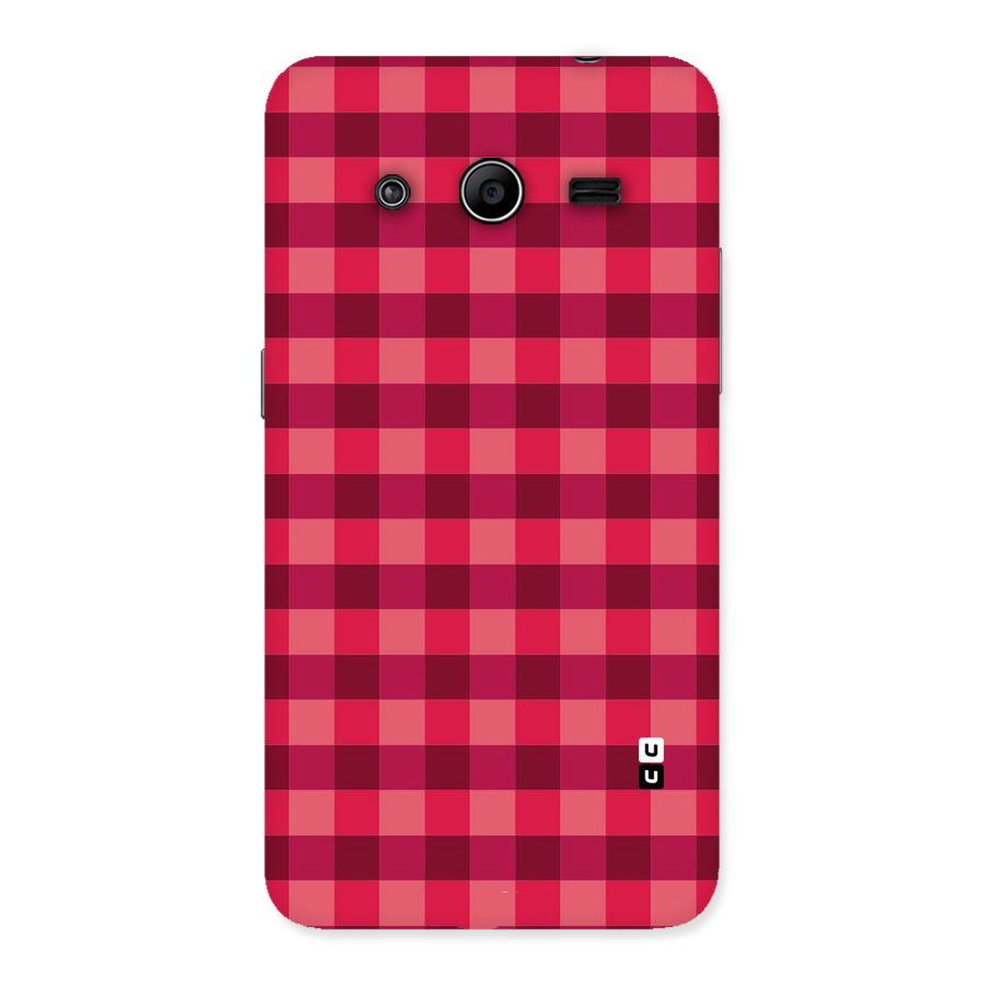 Love Checks Back Case for Galaxy Core 2