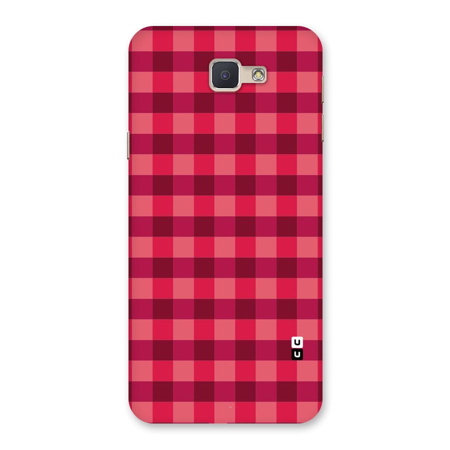 Love Checks Back Case for Galaxy J5 Prime