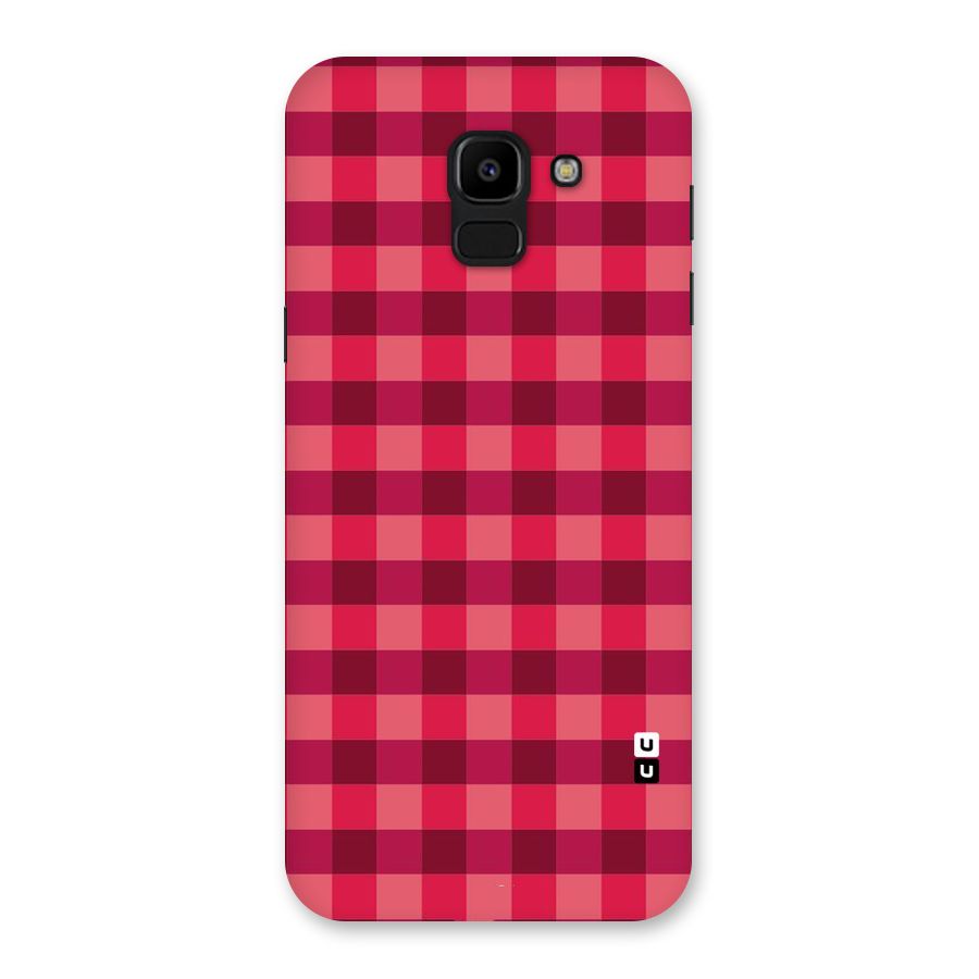 Love Checks Back Case for Galaxy J6