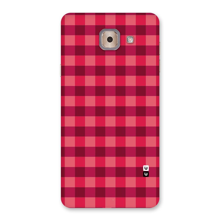 Love Checks Back Case for Galaxy J7 Max