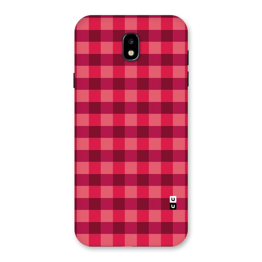 Love Checks Back Case for Galaxy J7 Pro