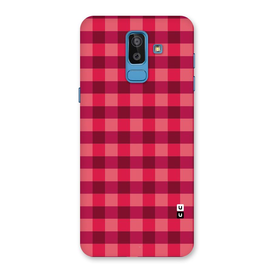 Love Checks Back Case for Galaxy J8