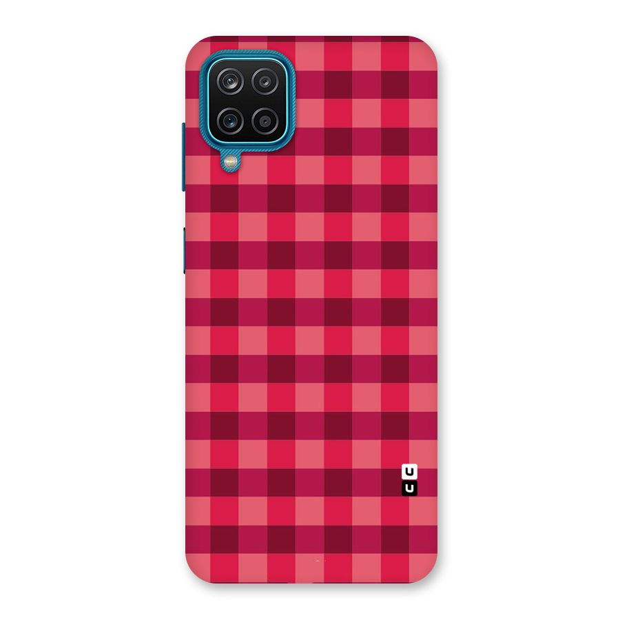 Love Checks Back Case for Galaxy M12