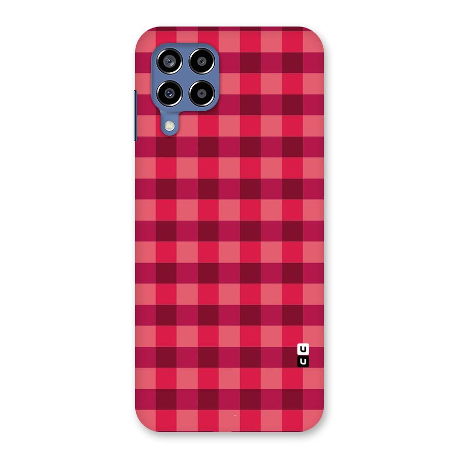 Love Checks Back Case for Galaxy M53 5G