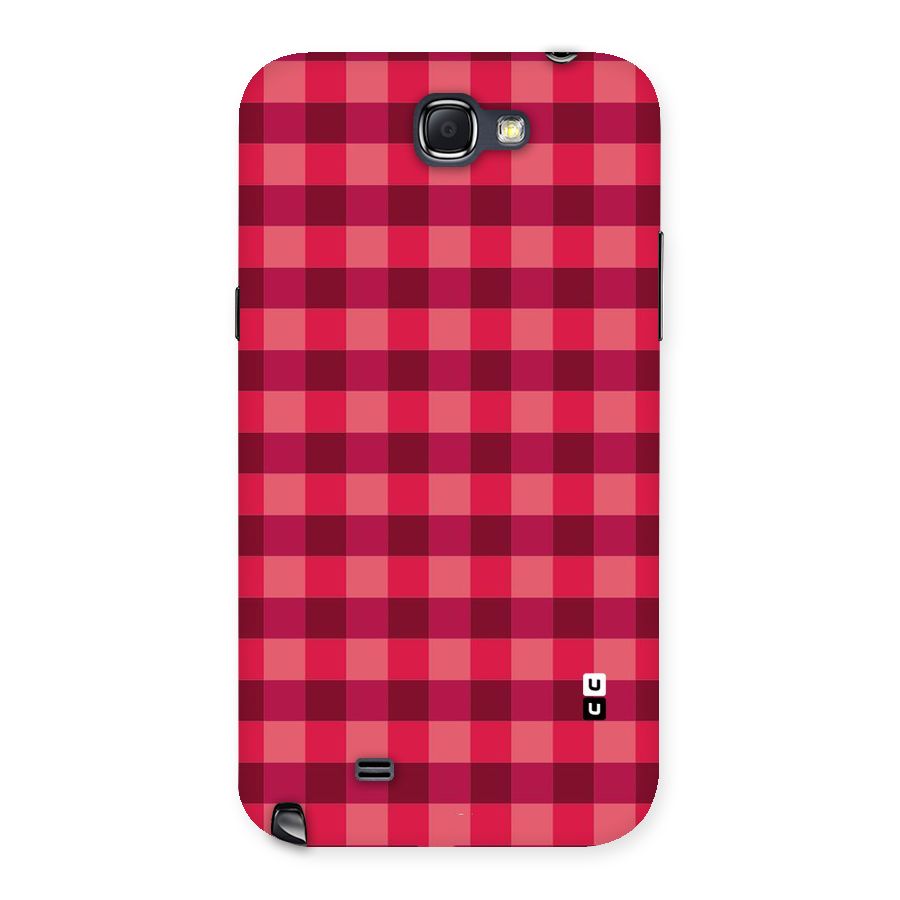 Love Checks Back Case for Galaxy Note 2