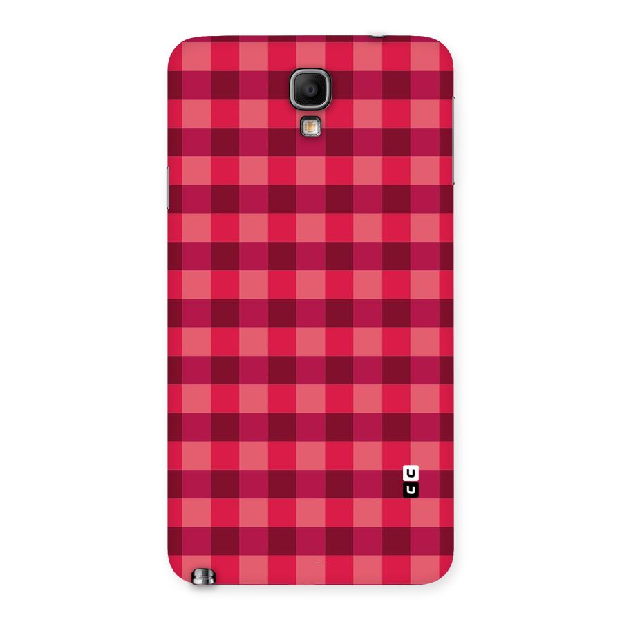 Love Checks Back Case for Galaxy Note 3 Neo