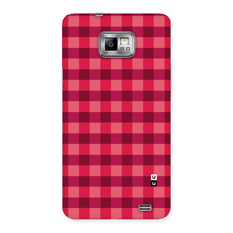 Love Checks Back Case for Galaxy S2
