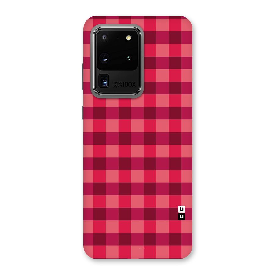 Love Checks Back Case for Galaxy S20 Ultra