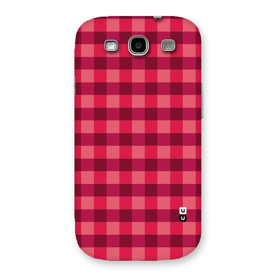 Love Checks Back Case for Galaxy S3