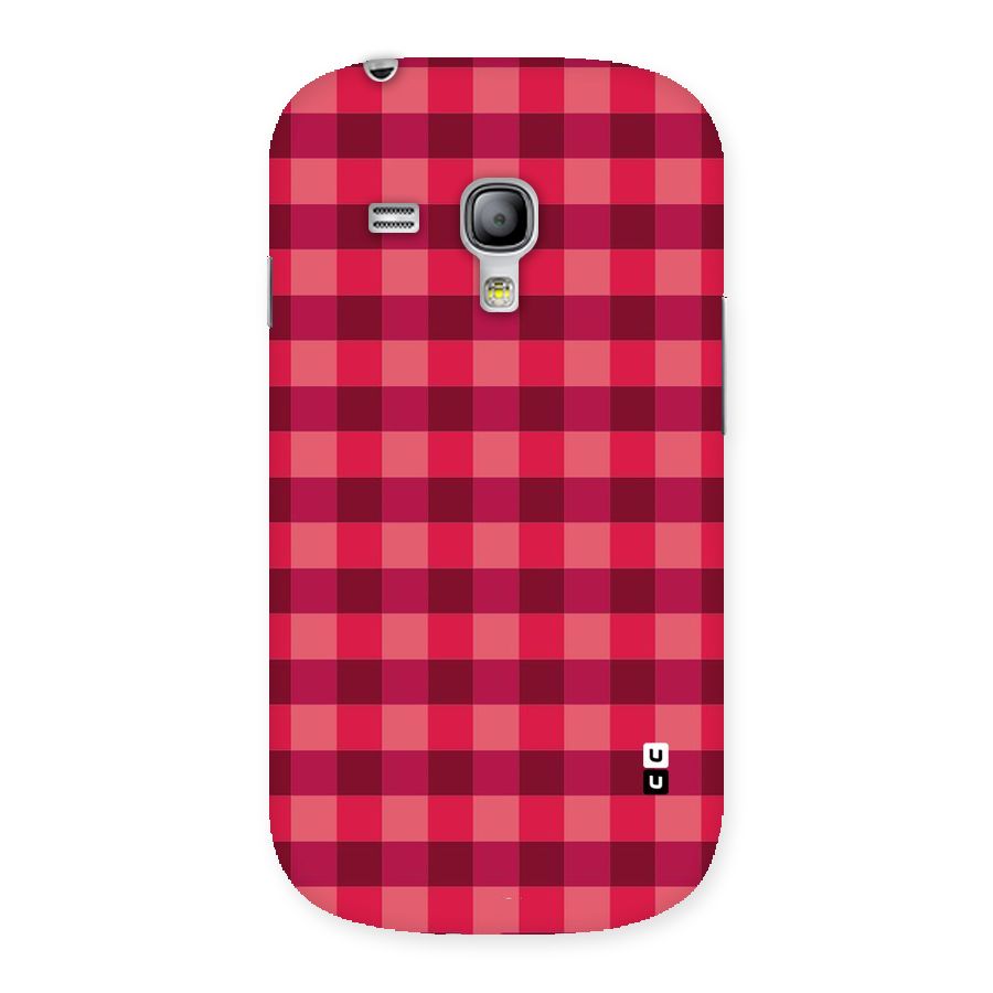 Love Checks Back Case for Galaxy S3 Mini