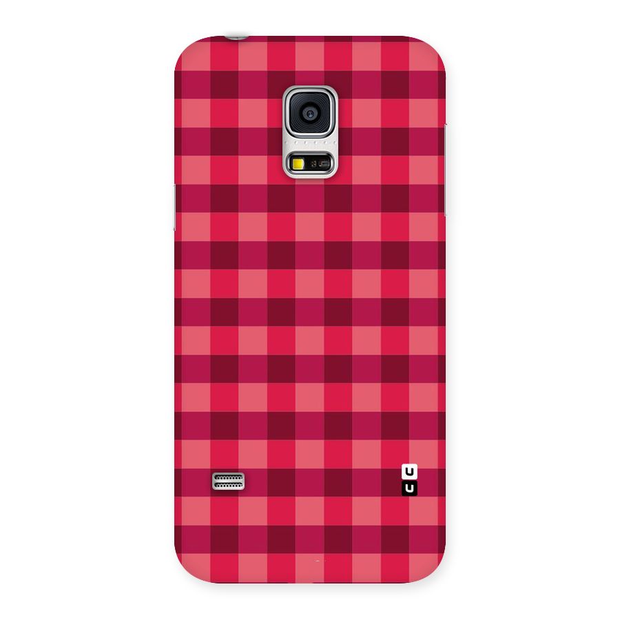 Love Checks Back Case for Galaxy S5 Mini