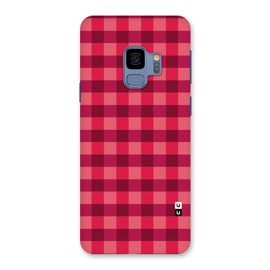 Love Checks Back Case for Galaxy S9