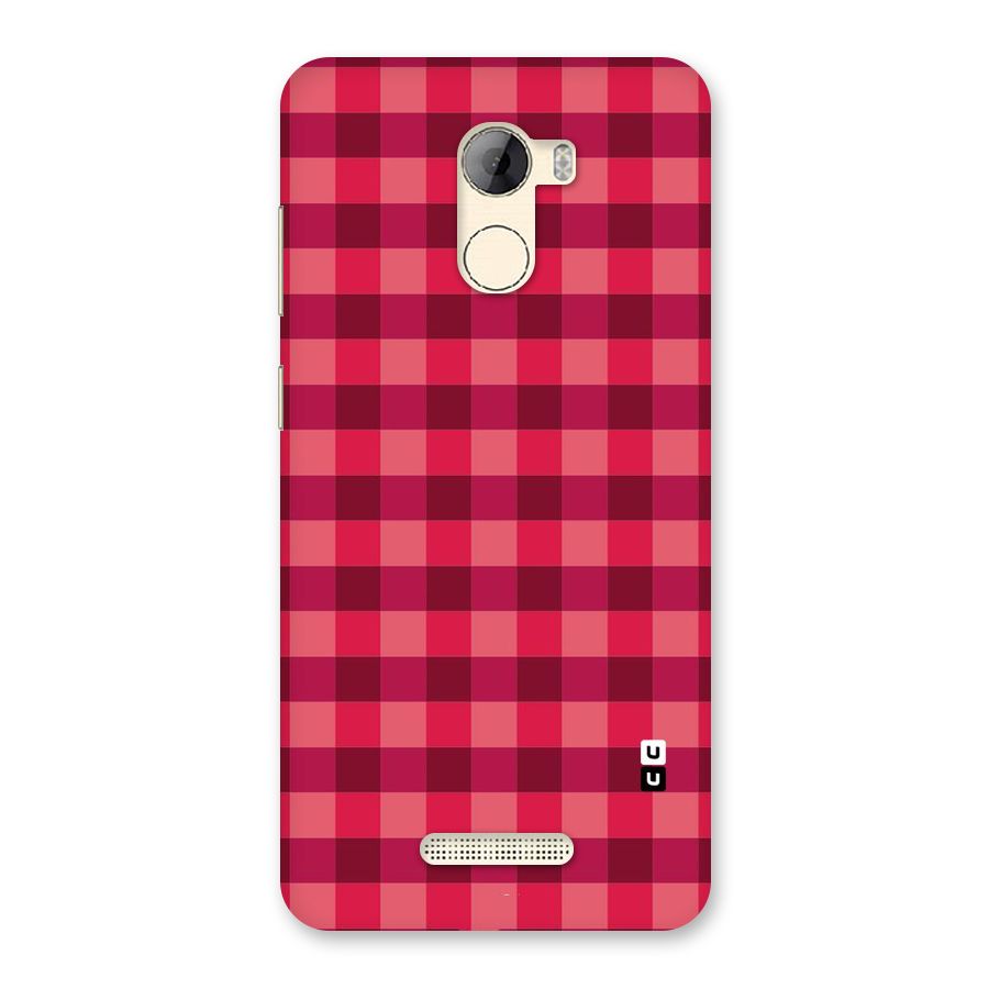 Love Checks Back Case for Gionee A1 LIte