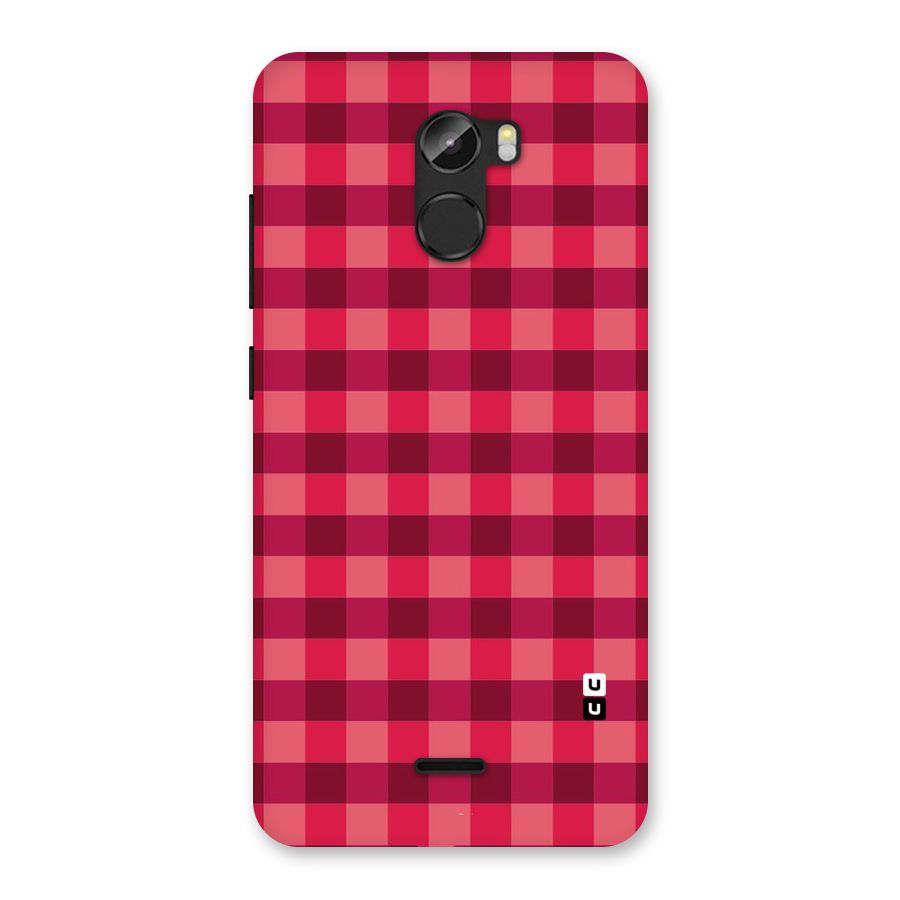 Love Checks Back Case for Gionee X1