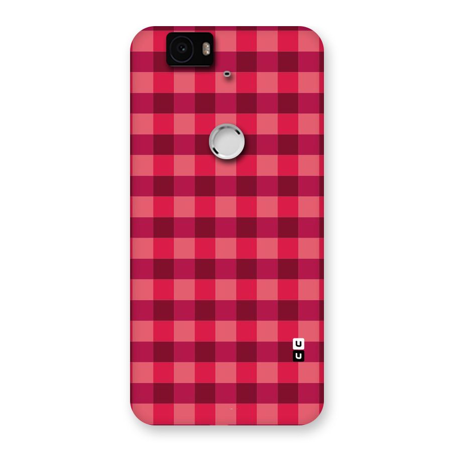 Love Checks Back Case for Google Nexus-6P
