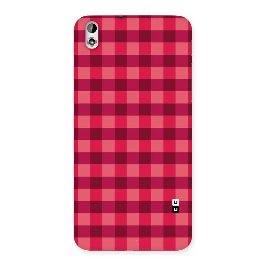 Love Checks Back Case for HTC Desire 816g