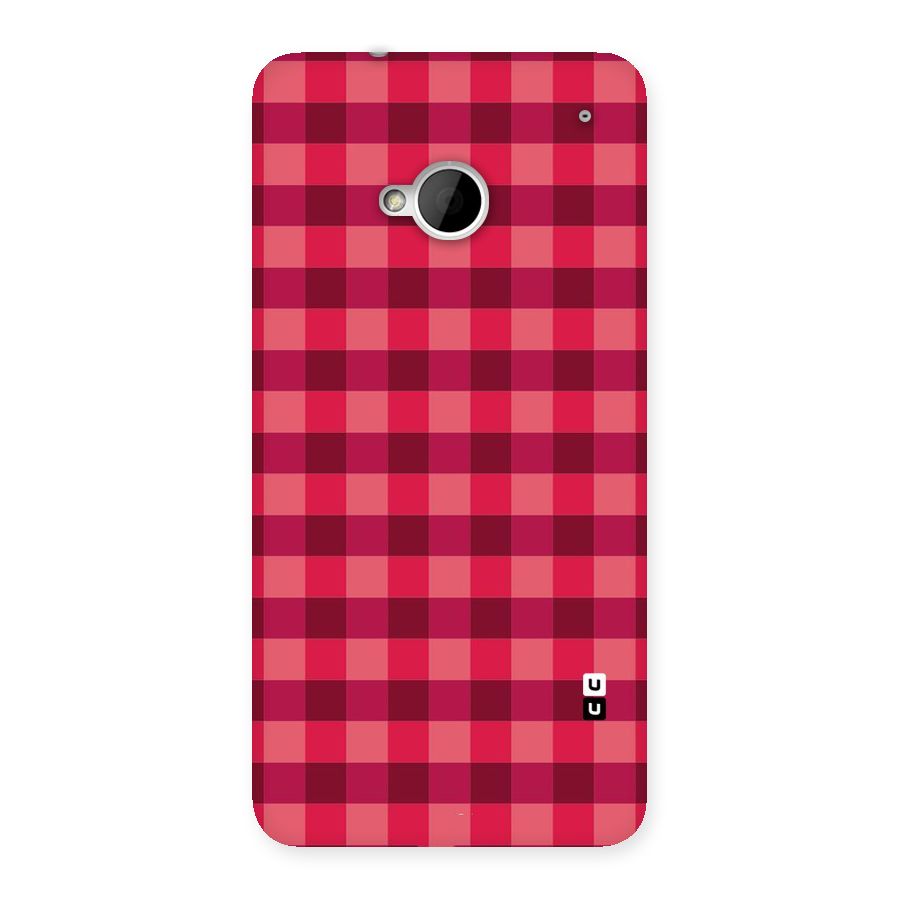Love Checks Back Case for HTC One M7