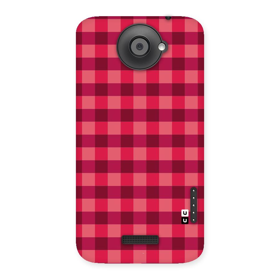 Love Checks Back Case for HTC One X