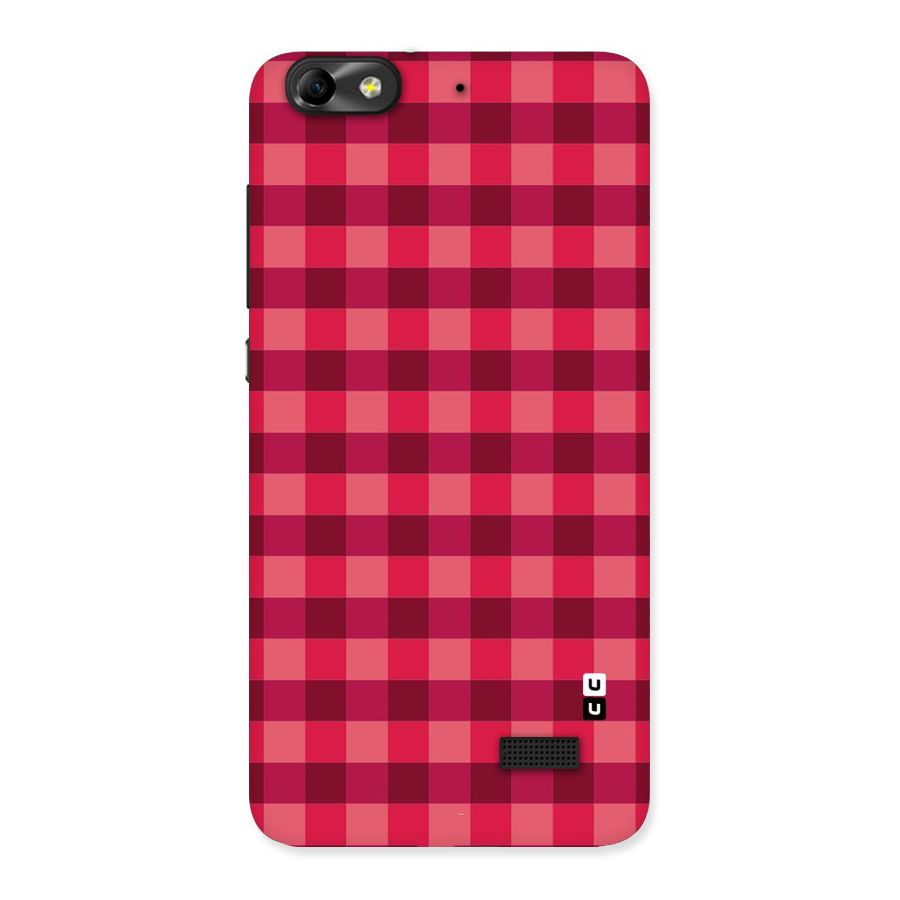 Love Checks Back Case for Honor 4C