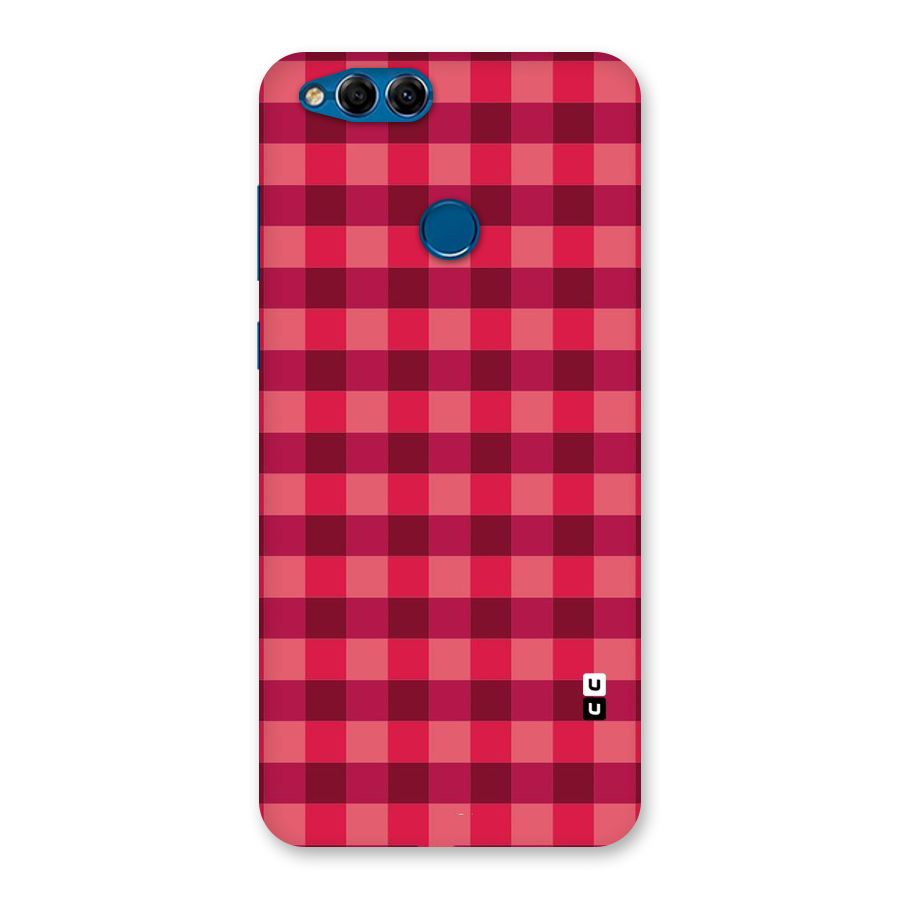 Love Checks Back Case for Honor 7X