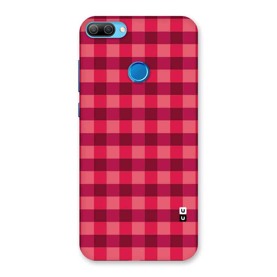 Love Checks Back Case for Honor 9N