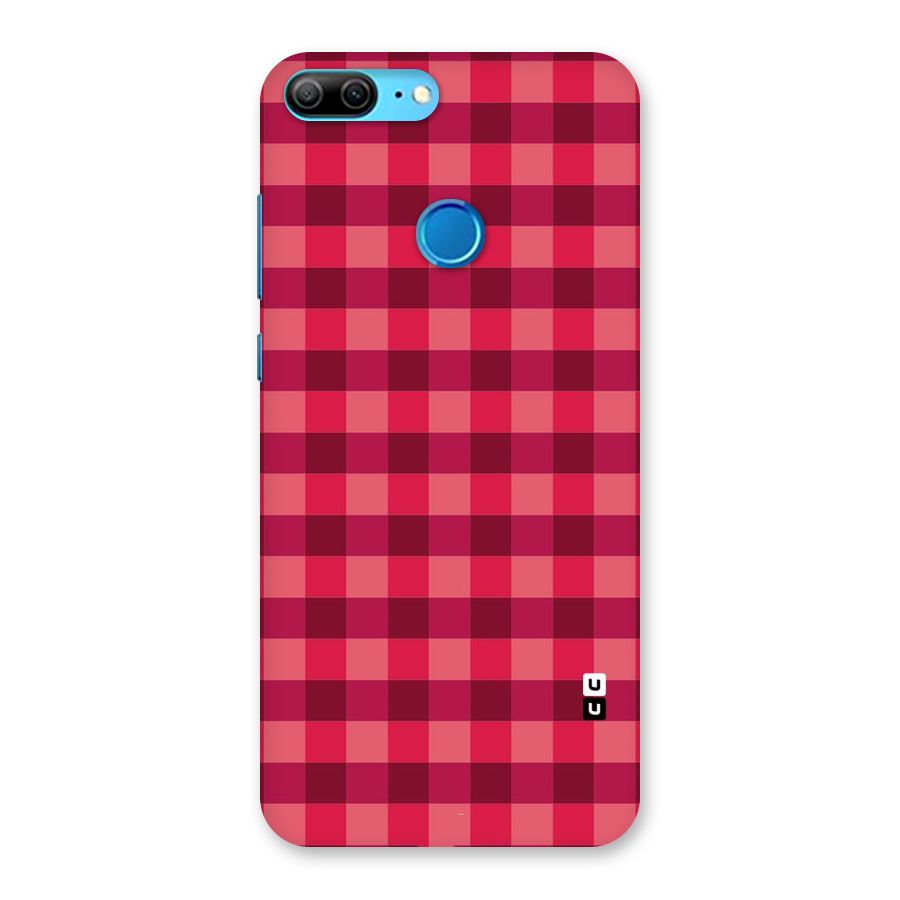 Love Checks Back Case for Honor 9 Lite